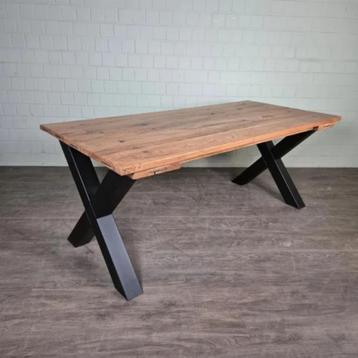 24614 Eettafel Tafel Eiken 2,00 m x 0,90 m beschikbaar voor biedingen