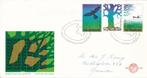 Nederland FDC E130 –Natuur en milieu–NVPH 1042-1045 - SERIE!, Verzenden, Beschreven, Nederland