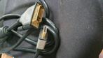 HDMI Naar DivX / Dvi verbindingskabel 2 meter, Computers en Software, Pc- en Netwerkkabels, Ophalen of Verzenden, Nieuw
