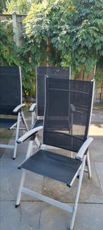 4 tuinstoelen, Tuin en Terras, Ophalen of Verzenden, Gebruikt, Kunststof