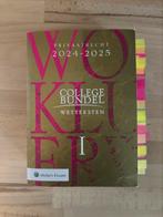 Wolters Kluwer Collegebundel Privaatrecht 2024/2025, Boeken, Studieboeken en Cursussen, Nieuw, Ophalen of Verzenden, WO, Wolters Kluwer