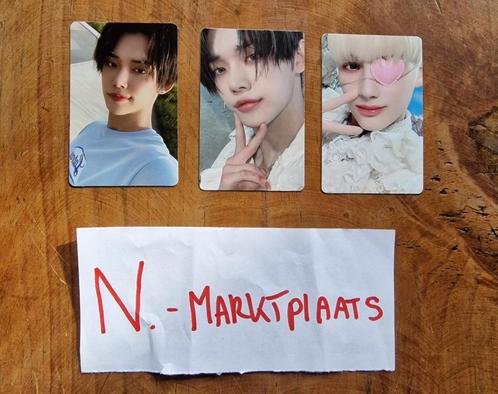 TXT Yeonjun/Hueningkai The Chaos Chapter photocards, Verzamelen, Muziek, Artiesten en Beroemdheden, Zo goed als nieuw, Foto of Kaart