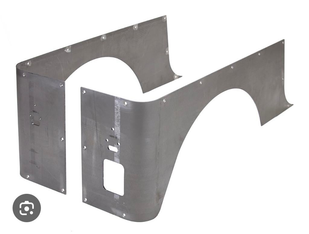Gezocht: rear cornerguards jeep CJ7, Auto-onderdelen, Carrosserie en Plaatwerk, Ophalen of Verzenden, Achter, Jeep, Spatbord