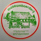 Sticker Museumboerderij Greenwich Village Zuidwolde, Ophalen of Verzenden, Nieuw, Bedrijf of Vereniging