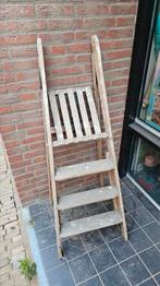Houten trap als tuin decoratie t.e.a.b., Tuin en Terras, Tuinhekken en Hekwerk, Ophalen, Gebruikt, Hout, Tuinhek