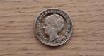 Hanger 1/2 gulden Wilhelmina, Postzegels en Munten, ½ gulden, Verzenden, Zilver, Koningin Wilhelmina