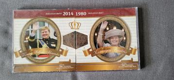Abdicatie set 1 en 2 in originele cassette VERZENDEN OPHALEN beschikbaar voor biedingen
