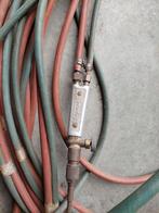 Acetyleen gas set met slangen en brander, Doe-het-zelf en Verbouw, Gereedschap | Lasapparaten, Ophalen, Gebruikt, 250 ampère of meer