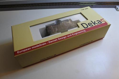 dekas exclusief goederenwagon Deense spoorwegen HO, Hobby en Vrije tijd, Modeltreinen | H0, Nieuw, Wagon, Gelijkstroom, Overige merken