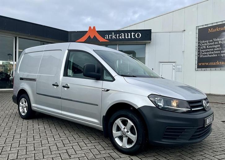 Volkswagen Caddy 2.0 TDI Maxi Trekhaak Cruise Airco Pdc Stan, Auto's, Bestelauto's, Bedrijf, ABS, Airbags, Airconditioning, Bluetooth