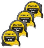 Stanley STHT37231-0/4 4 x Rolbandmaat Control-Lock 5m - 25mm, Doe-het-zelf en Verbouw, Gereedschap | Handgereedschap