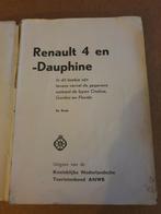 Renault 4 en dauphine anwb uitgave 1961, Boeken, Auto's | Boeken, Gelezen, Ophalen of Verzenden, Han Bouvy, Renault