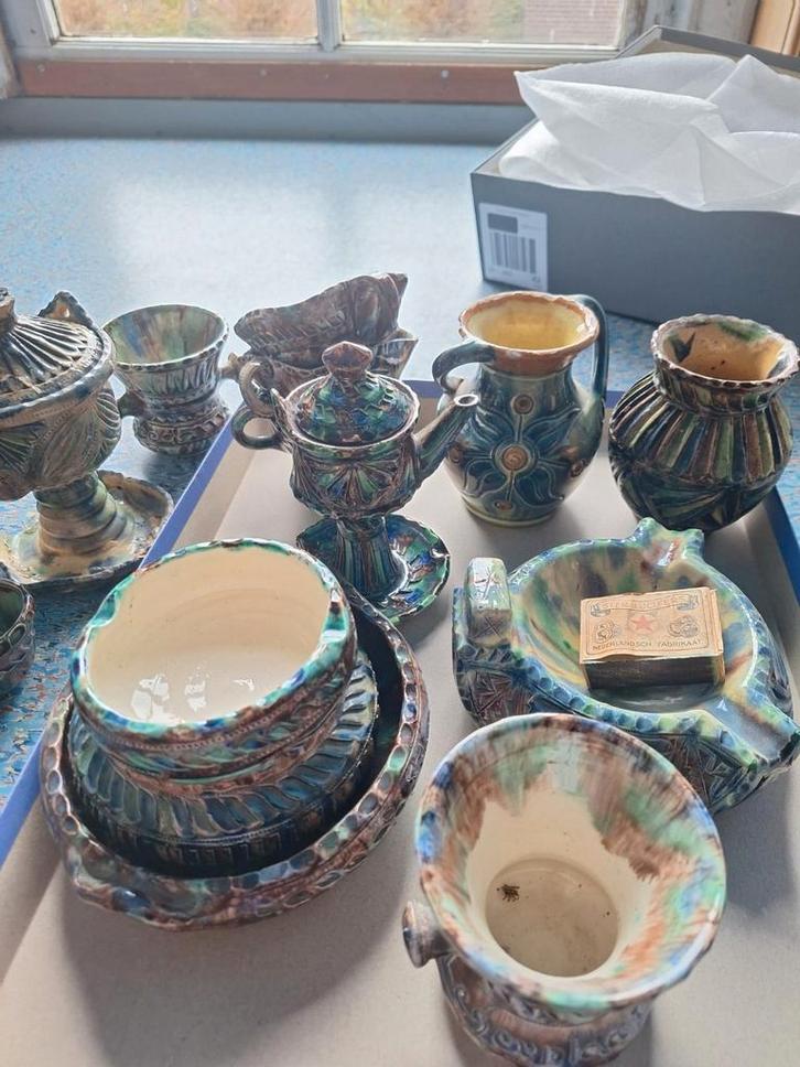 Fries Kerfsnee Aardewerk Collectie, Antiek en Kunst, Antiek | Keramiek en Aardewerk, Ophalen of Verzenden