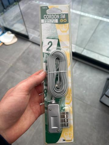 Nieuwe Telefoonkabel 5M beschikbaar voor biedingen
