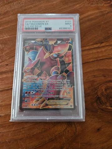 Pokémon Steam Siege Volcanion EX 107 PSA 9 beschikbaar voor biedingen
