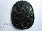 Amulet hanger van chinese jade 995 # feniks, Sieraden, Tassen en Uiterlijk, Overige voorstellingen, Ophalen of Verzenden, Zo goed als nieuw