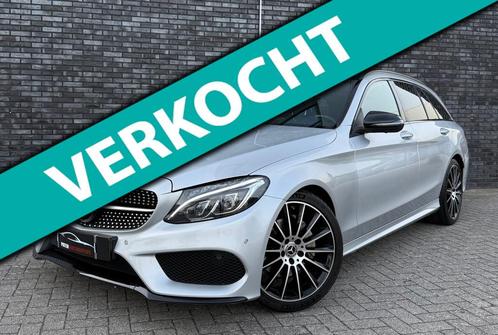 Mercedes-Benz C-klasse Estate 180 CDI Sport Edition AMG Line, Auto's, Mercedes-Benz, Bedrijf, Te koop, C-Klasse, 360° camera, ABS
