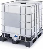 Ibc vat wit, 150 liter of meer, Ophalen of Verzenden, Zo goed als nieuw