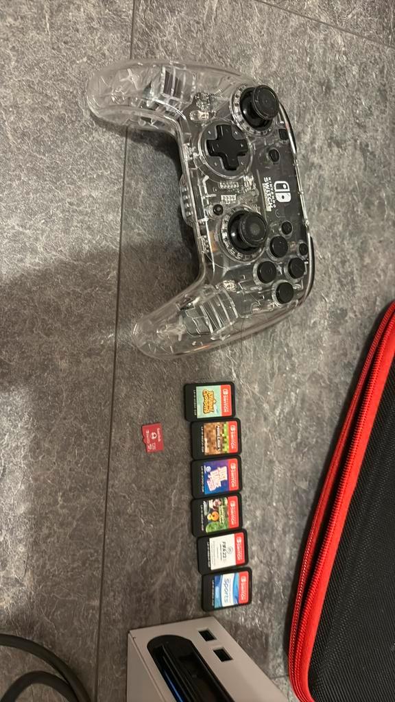 Nintendo switch OLED net nieuw, Spelcomputers en Games, Spelcomputers | Nintendo Switch, Refurbished, Switch OLED, Met 1 controller