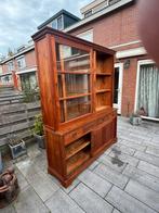 Buffetkast teak met schuifdeuren en 4 lades erg mooi., Huis en Inrichting, Kasten | Buffetkasten, Ophalen of Verzenden, Zo goed als nieuw