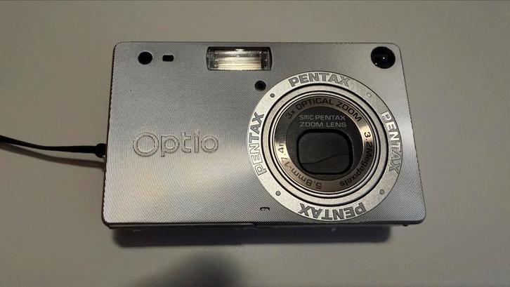 Pentax Optio S, 3.2 Megapixel, Audio, Tv en Foto, Fotocamera's Digitaal, Zo goed als nieuw, Pentax, Ophalen of Verzenden