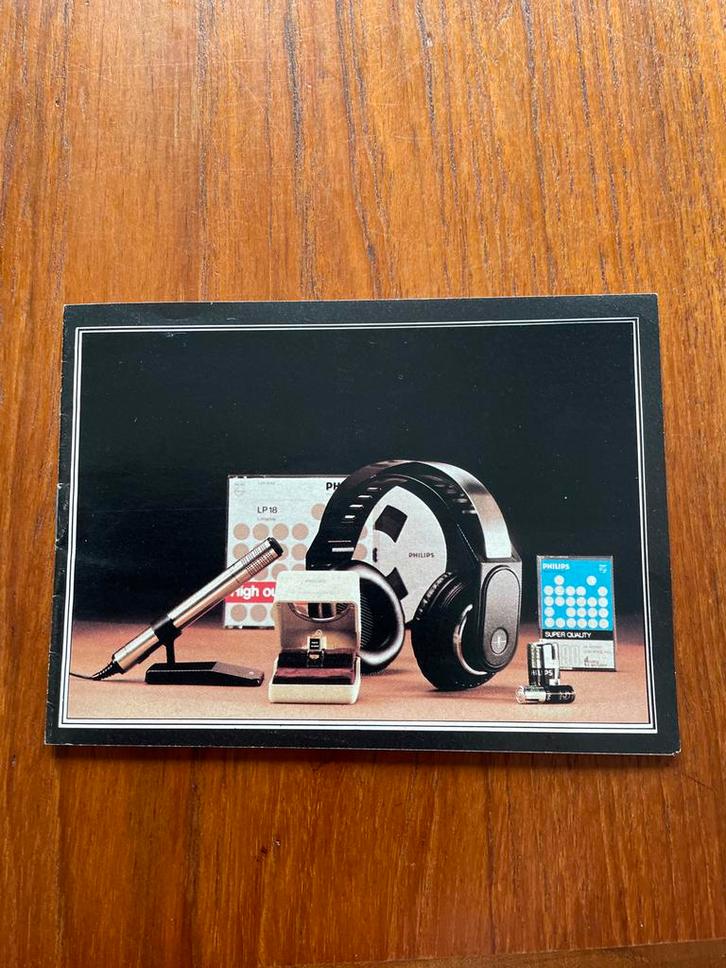 Philips Catalogus - Audio Apparatuur, Boeken, Catalogussen en Folders, Gelezen, Catalogus, Ophalen of Verzenden