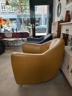 Vintage design Leolux Carabas fauteuil, leren luie stoel, Ophalen, -, -, 50 tot 75 cm