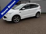 Ford Kuga 1.5 Titanium met 54.881 km ! 2000kg Trekgewicht! |, Auto's, Ford, 4 cilinders, Wit, Leder, Bedrijf