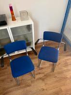 Buisframe stoelen, Huis en Inrichting, Ophalen, Zo goed als nieuw, Blauw, Twee