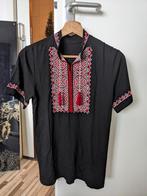 Oekraïne t-shirt traditioneel vyshyvanka, Maat 46 (S) of kleiner, Ophalen of Verzenden, Zo goed als nieuw, Zwart