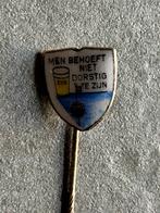 Men behoeft niet dorstig te zijn speldje, Verzamelen, Ophalen of Verzenden, Overige onderwerpen, Speldje of Pin