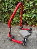Peddockstand achter, Ophalen