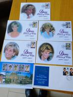 7 Speciale enveloppe van Diana Princess of Wales, Ophalen of Verzenden, Nederland