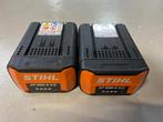 2 stuks Stihl accu AP500 S  1 uur oud, Ophalen, Zo goed als nieuw, Stihl