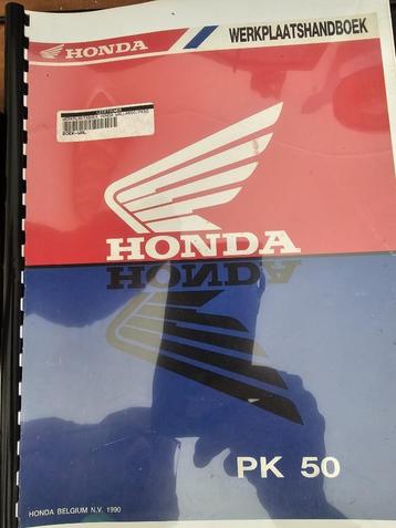 Honda werkplaatshandboek PK 50 Wallaroo beschikbaar voor biedingen