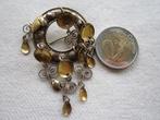 10.  Schitterende oude broche Noorwegen, solje zilver 830, Sieraden, Tassen en Uiterlijk, Antieke sieraden, Ophalen, Zilver, Broche