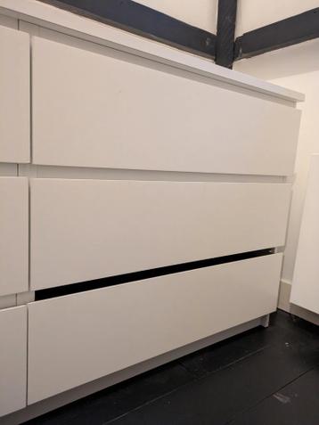 IKEA MALM ladekast wit - 6 lades - afbeelding 3