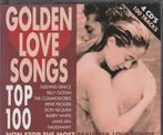 Cd Various – Golden Love Songs Top 100 4 disk, Ophalen of Verzenden