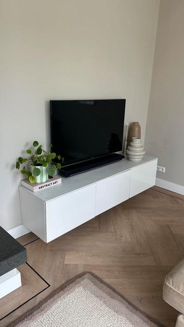 IKEA Besta kastdeur wit hoogglans 3x / 60x38 cm
