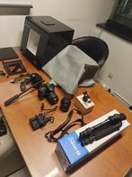 volledige set macro setup canon light-tec manfotto macro, Ophalen of Verzenden, Zo goed als nieuw, Overige typen