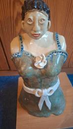 KERAMIEK VROUW met CENTUUR, Ophalen of Verzenden