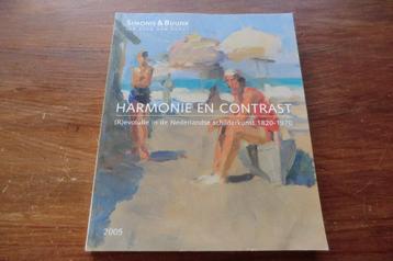 boek - Harmonie en contrast / Ned. schilderkunst 1820-1970 beschikbaar voor biedingen