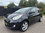 Kia Venga 1.4 CVVT Fuse Panorama/Navi/Clima (bj 2011), Euro 5, Gebruikt, Zwart, 4 cilinders