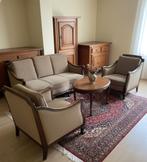 Antiek salon bankstel zithoek met canapé en fauteuils, Antiek en Kunst, Antiek | Meubels | Stoelen en Banken, Ophalen