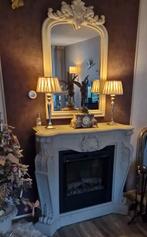 Kuif spiegel, Ophalen of Verzenden, Rechthoekig, Minder dan 100 cm