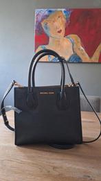 Zwart lederen Michael Kors tas, Sieraden, Tassen en Uiterlijk, Tassen | Damestassen, Ophalen of Verzenden, Zo goed als nieuw, Zwart