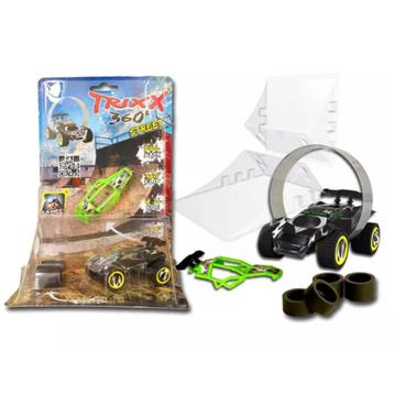 Trixx 360 Stuntcar zwart incl. 2 Stuntramps - Goliath beschikbaar voor biedingen