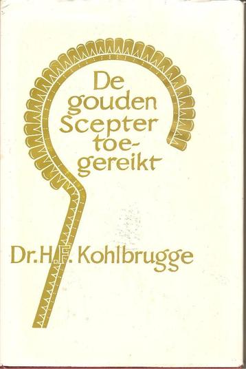 Dr.H.F.Kohlbrugge De gouden Scepter toegereikt.  beschikbaar voor biedingen