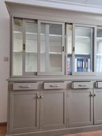 Buffetkast - Zelfgemaakt, Ophalen, Gebruikt, Glas, 150 tot 200 cm