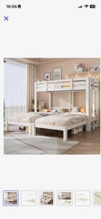 Nieuw in verpakking kinder stapelbed driepersoons, Huis en Inrichting, Slaapkamer | Stapelbedden en Hoogslapers, Ophalen, 90 cm